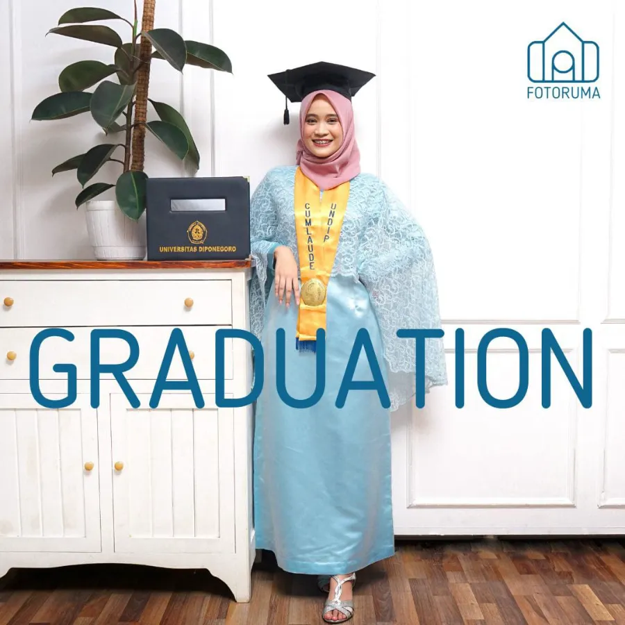 Sesi foto wisuda
